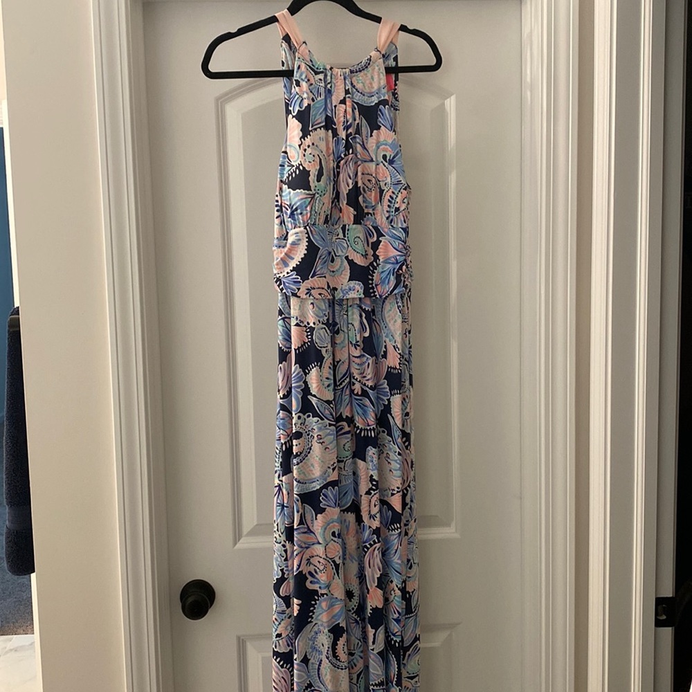 Gentle worn High Tide Maxi Lilly Pulitzer